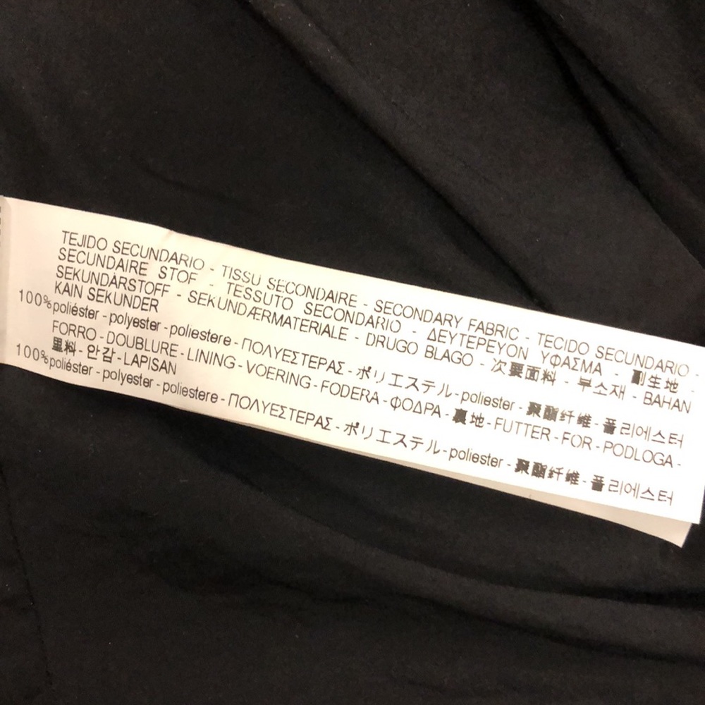 Zara Trafaluc S Jacket Black Moto 2 Zipper Pocket Closure Long Sleeve Excellent - Picture 12 of 12